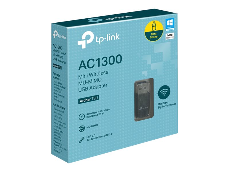 Adaptateur Wifi - TP-Link T3U - USB 3.0 - Wifi 5 