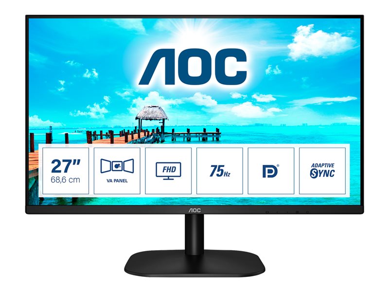 Ecran AOC 27B2 LED 27'' - Full HD - 16/9 - MVA