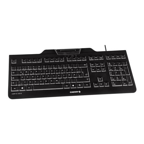 [4025112084577] Clavier Cherry KC 1000 EID BE